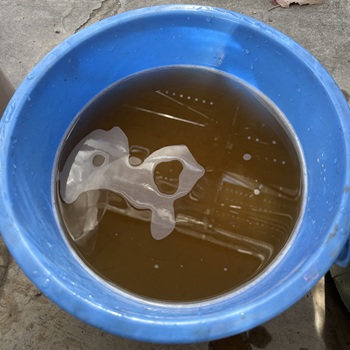 特別養護老人ホーム 風の樹様の交換工事中、循環水